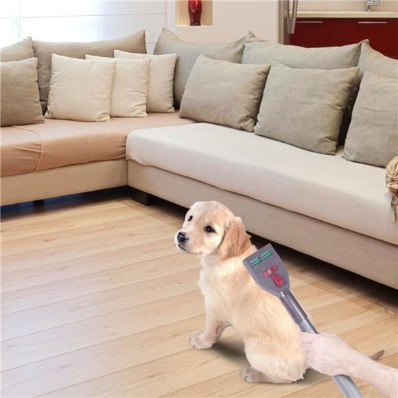 Pet Grooming and Shedding Vacuum Attachment Kit – Great for Dogs, Cats - Picture 4 of 7